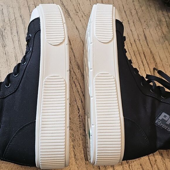 PF. Flyers black platform hightops size 7.5 NWOT - Picture 4 of 8